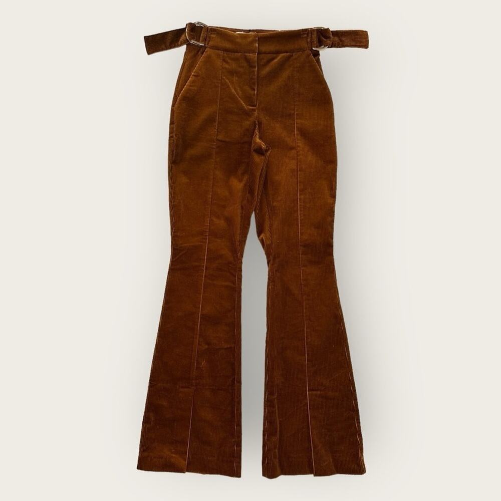 NWT | Lita by Ciara | Doe Corduroy Flared Leg Pants | Brown | Size 0